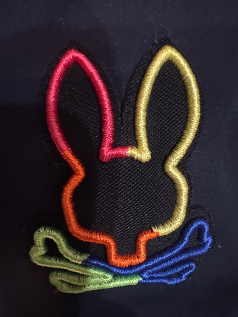 Psycho Bunny  Swim Shorts with Neon Bunny Embroidered Logo - Picture 3 of 4